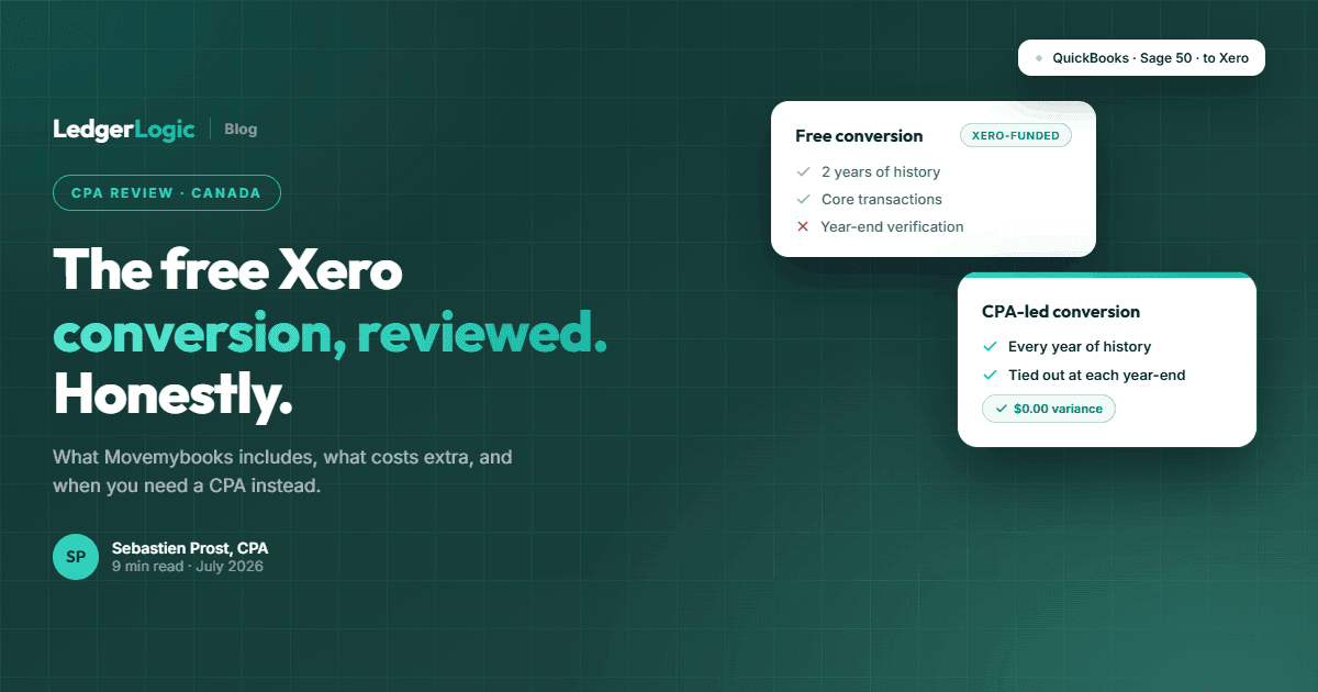 Movemybooks Review (Canada): What the Free Xero Conversion Includes